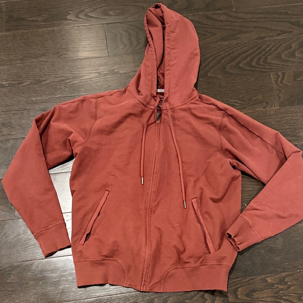 Mack Weldon Brick Red Hoodie